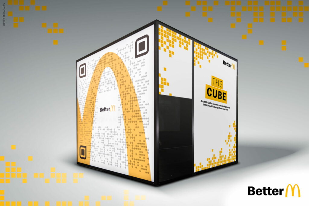 McDonalds Gamescom Better M The Cube