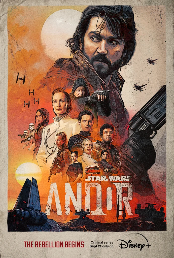 Star Wars Andor Trailer Poster Plakat
