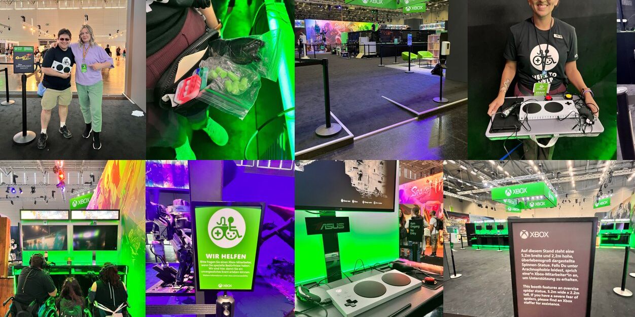Xbox 2022 Gamescom Inklusion Teilhabe Nachhaltigkeit Messestand