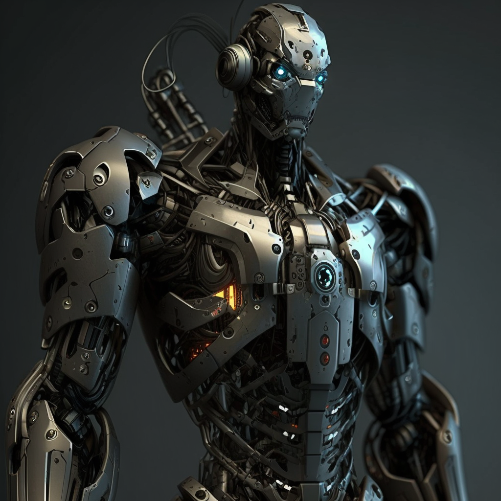 KI AI Robot Midjourney