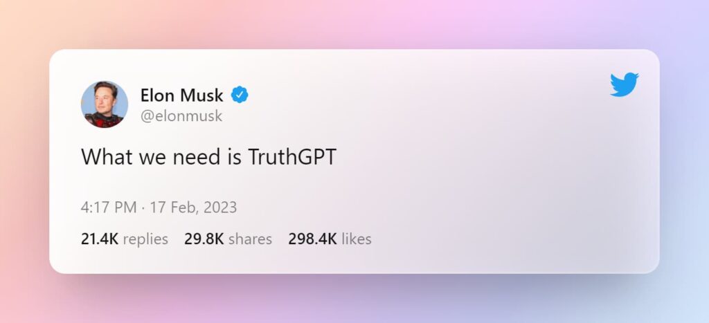 TruthGPT Elon Musk Twitter